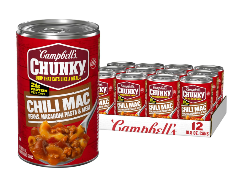 Chunky Soup, Chili Mac, 18.8 Oz Can