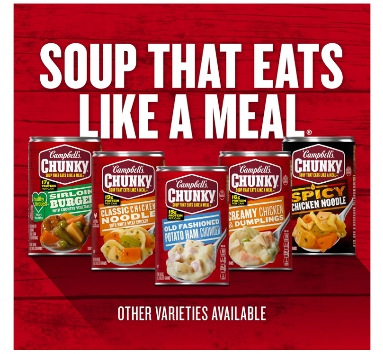 Chunky Soup, Chili Mac, 18.8 Oz Can