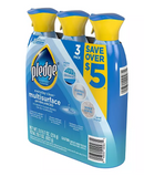 Pledge Multisurface Cleaner, Rainshower, 3 ct., 29 oz.