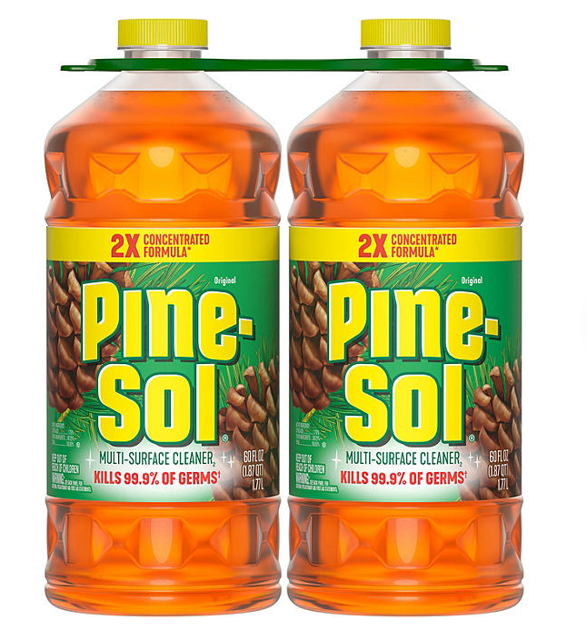 Pine-Sol Multi-Surface Cleaner, Pine Scent, 2 ct., 120 fl. oz.
