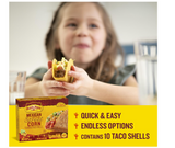 Stand 'N Stuff Taco Shells, Mexican Style Street Corn Flavored, Gluten Free Crunchy Corn Taco Shells, 10 Count, 5.4 Oz
