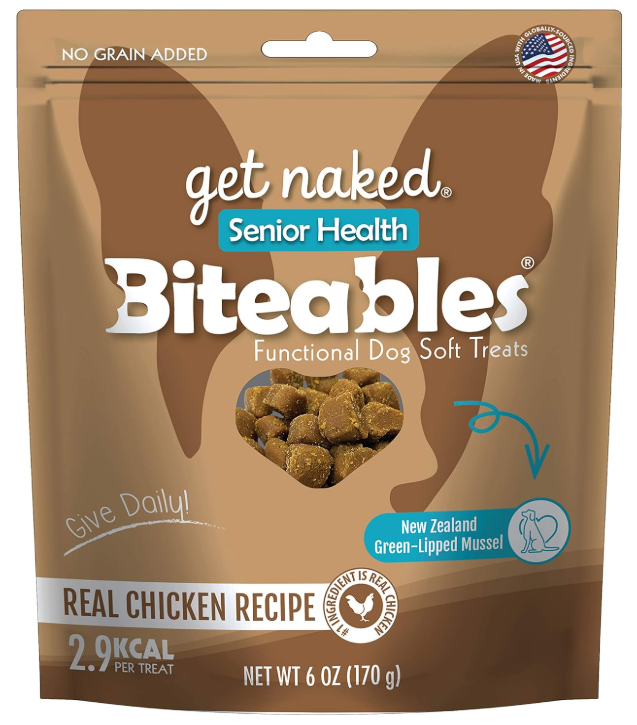 Biteables Senior Health Soft Treats for Dogs, 6Oz 1 Pouch