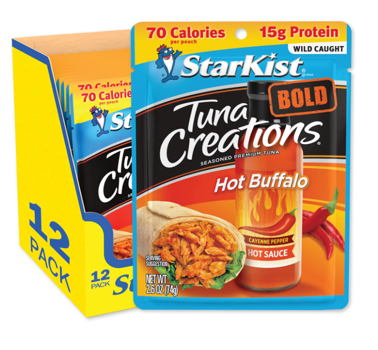 Tuna Creations BOLD Hot Buffalo Style, Single Serve Pouch, 2.6 Oz