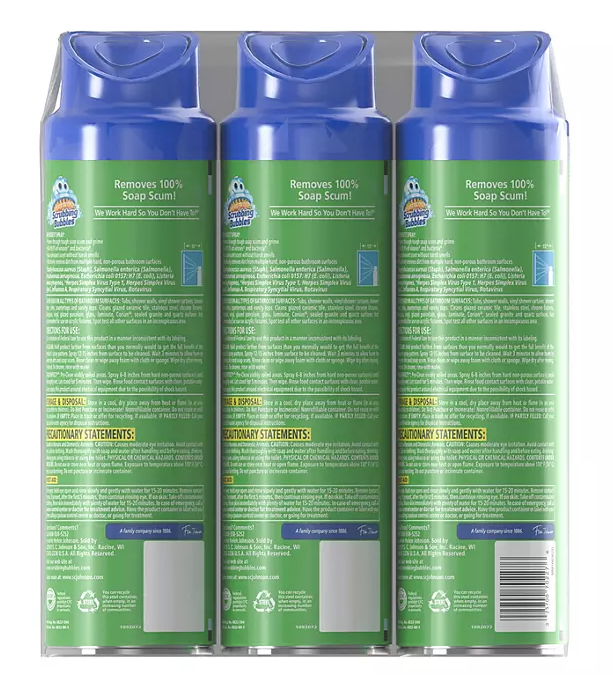 Scrubbing Bubbles Mega Shower Foamer Aerosol, Rainshower 20 oz., 3 ct.