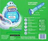 Scrubbing Bubbles Toilet Gel Stamp, Rainshower 2 dispensers + 30 gel stamps