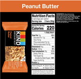 Breakfast Bars, Peanut Butter, Healthy Snacks, Gluten Free, 5G Protein, 6 Count