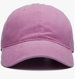 Men Women Baseball Cap-Low Profile Adjustable Washed Cotton Golf Dad Hat