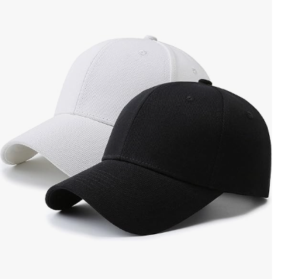2 Packs Baseball Cap Golf Dad Hat for Men and Women