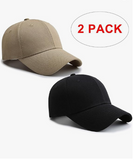 2 Packs Baseball Cap Golf Dad Hat for Men and Women