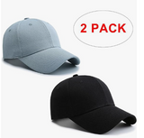 2 Packs Baseball Cap Golf Dad Hat for Men and Women