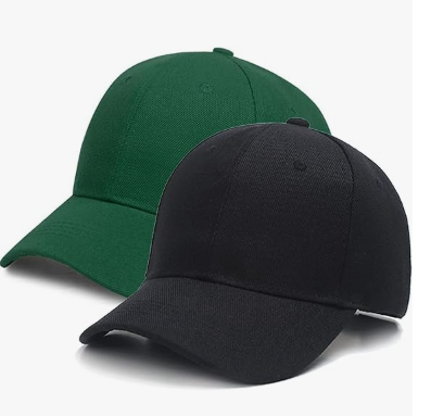 2 Packs Baseball Cap Golf Dad Hat for Men and Women