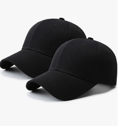 2 Packs Baseball Cap Golf Dad Hat for Men and Women