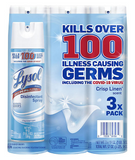 Lysol Disinfectant Spray, Crisp Linen 19 oz., 3 pk.