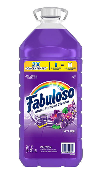 Fabuloso 2X Concentrated Multi-Purpose Cleaner, Lavender 210 fl. oz.