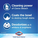 Clorox Toilet Bowl Cleaner with Bleach, Rain Clean, 6pk., 144 fl. oz.