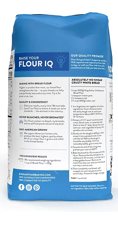 King Arthur Bread Flour, 10 Lbs.