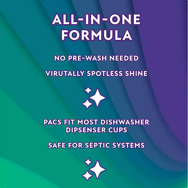 Member's Mark Platinum Clean Automatic Dishwasher Pacs, Fresh Clean, 105 ct.