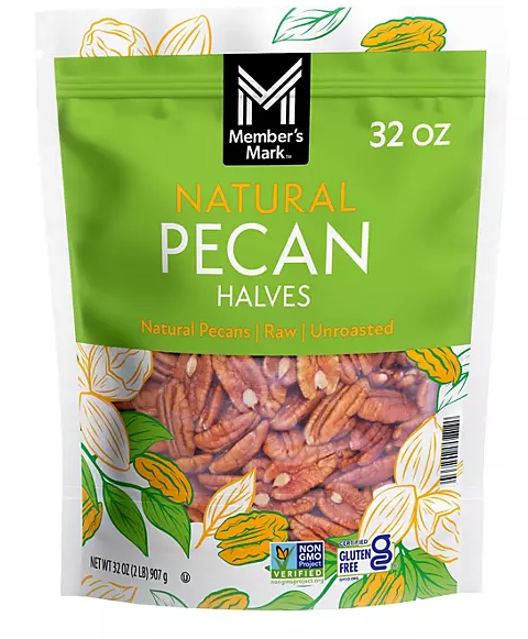 Member'S Mark Natural Pecan Halves, 32 Oz.