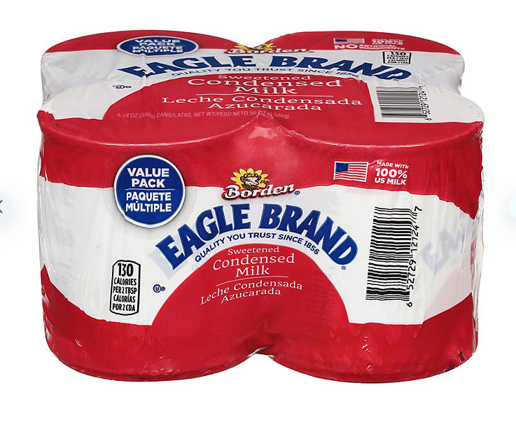 Eagle Brand Sweetened Condensed Milk, 14 Oz. Cans, 4 Pk.