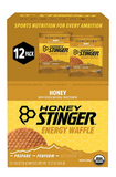 Honey Stinger Organic Energy Waffle, Honey, 12 Ct.