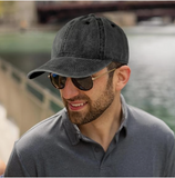 Men Women Baseball Cap-Low Profile Adjustable Washed Cotton Golf Dad Hat