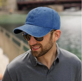 Men Women Baseball Cap-Low Profile Adjustable Washed Cotton Golf Dad Hat