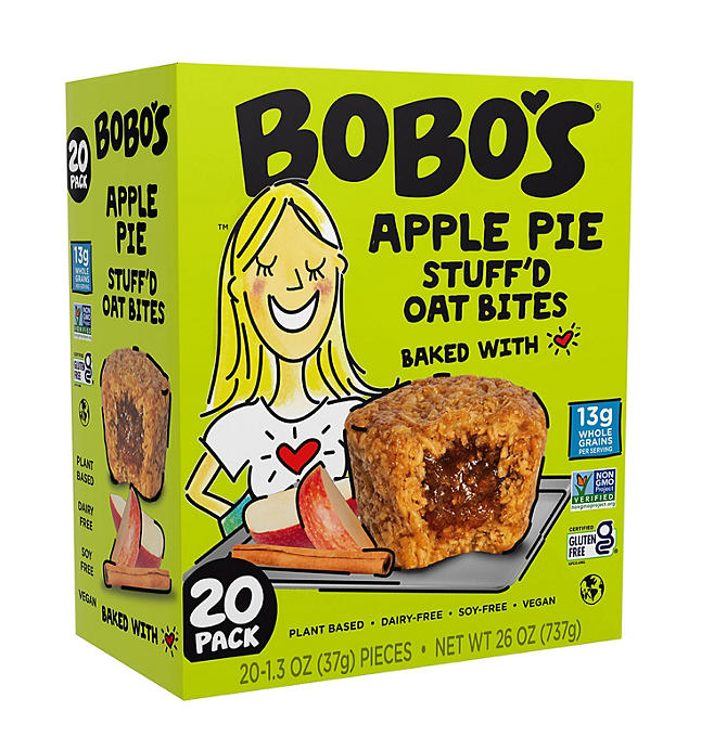 Bobo'S Apple Pie Oat Bites, 20 Ct.