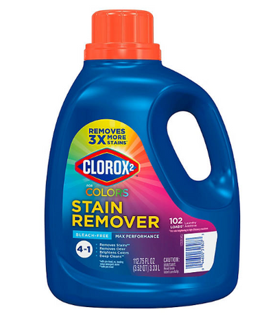 Clorox 2 for Colors Max Performance Stain Remover, 112.8 fl. oz.