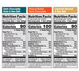 KIND Snack Bars Variety Pack, Dark Chocolate Nuts & Sea Salt and Peanut Butter Dark Chocolate, 18 Ct.