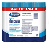 Sprayway Glass Cleaner, 19 oz., Choose Pack Size