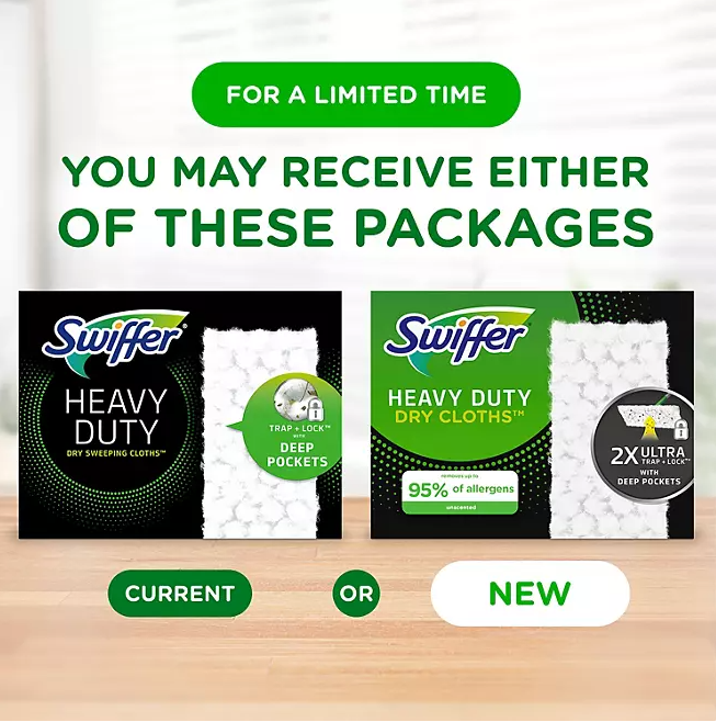 Swiffer Heavy Duty Dry Cloths, 50 ct.