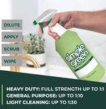 Simple Green All-Purpose Cleaner, 172 fl. oz., Spray Bottle + Refill