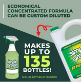 Simple Green All-Purpose Cleaner, 172 fl. oz., Spray Bottle + Refill