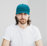 Men Women Baseball Cap-Low Profile Adjustable Washed Cotton Golf Dad Hat