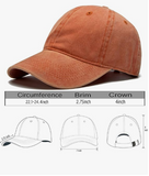 Men Women Baseball Cap-Low Profile Adjustable Washed Cotton Golf Dad Hat