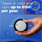 Tide Ultra Oxi Liquid Laundry Detergent, Fresh, 124 loads, 159 fl. oz.
