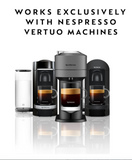 Nespresso Capsules Vertuo, Double Espresso Chiaro, Medium Roast Espresso Coffee, 30-Count Coffee Pods, Brews 2.7oz.