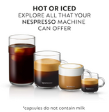 Nespresso Capsules Vertuo, Double Espresso Chiaro, Medium Roast Espresso Coffee, 30-Count Coffee Pods, Brews 2.7oz.