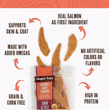 Waggin' Train, Salmon Jerky Tenders for Skin & Coat Support, 36 oz.