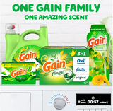 Gain Flings! 3 in 1 Laundry Detergent Pacs, Original Scents, 152 ct.