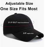 2 Packs Baseball Cap Golf Dad Hat for Men and Women