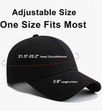 2 Packs Baseball Cap Golf Dad Hat for Men and Women