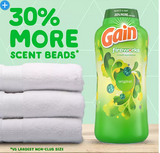 Gain Fireworks In-Wash Scent Booster Beads, Original Scent, 39.9 oz