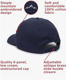 Outdoor Cap Mountain Hat - Unstructured Soft Cotton Cap