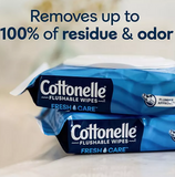 Cottonelle Freshcare Flushable Wipes, 12 ct., 504 wipes