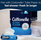 Cottonelle Freshcare Flushable Wipes, 12 ct., 504 wipes