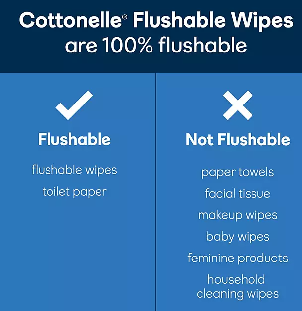 Cottonelle Freshcare Flushable Wipes, 12 ct., 504 wipes