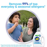 all free clear Liquid Laundry Detergent, The Original, 166 loads, 250 fl. oz.