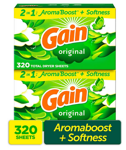 Gain Dryer Sheets, Original (320ct.)