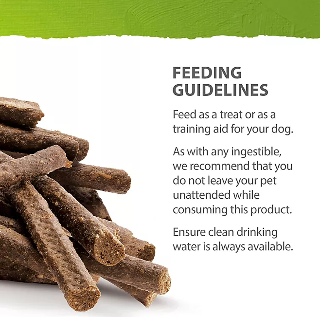 Caledon Farms Chewy Duck Sticks Dog Treats, 44 oz.